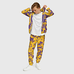 Костюм мужской NBA LA Lakers, цвет: 3D-белый — фото 2