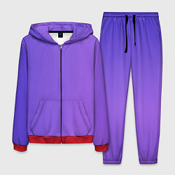 Мужской костюм Color purple gradient