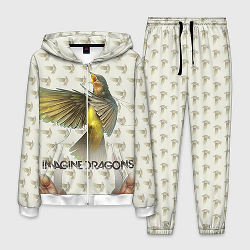 Мужской костюм Imagine Dragons: Fly / 3D-Белый – фото 1