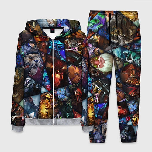 Мужской костюм Dota 2: All Pick / 3D-Меланж – фото 1