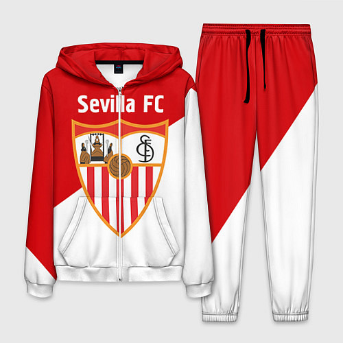 Мужской костюм Sevilla FC / 3D-Белый – фото 1