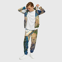 Костюм мужской Земля, цвет: 3D-белый — фото 2