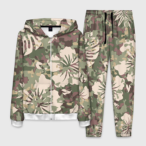 Мужской костюм Камуфляж / 3D-Белый – фото 1