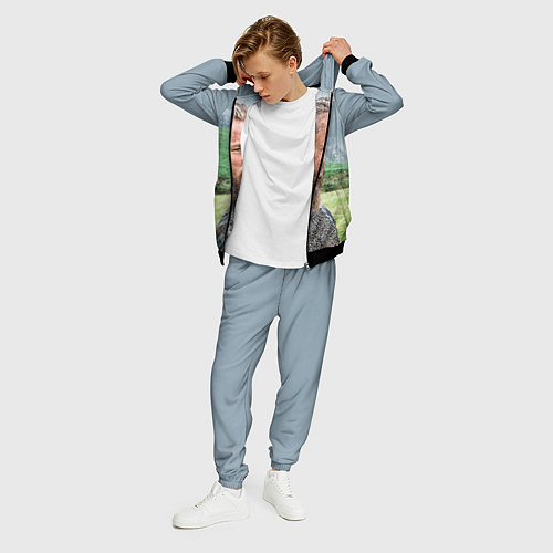 Мужской костюм Рагнар Лодброк / 3D-Черный – фото 3