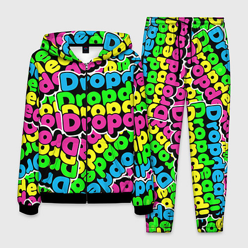 Мужской костюм Drop Dead: Acid Pattern / 3D-Черный – фото 1