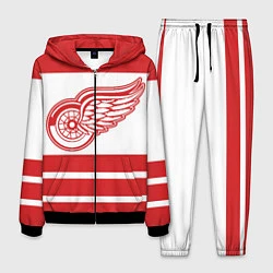 Костюм мужской Detroit Red Wings, цвет: 3D-черный