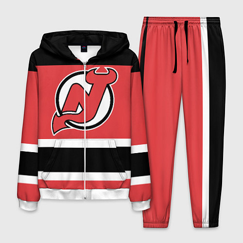 Мужской костюм New Jersey Devils / 3D-Белый – фото 1