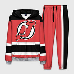Костюм мужской New Jersey Devils, цвет: 3D-меланж