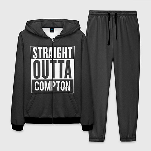 Мужской костюм Straight Outta Compton / 3D-Черный – фото 1