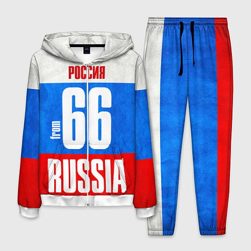 Мужской костюм Russia: from 66 / 3D-Белый – фото 1