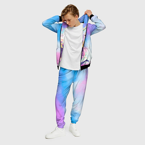 Мужской костюм No Game No Life / 3D-Черный – фото 3