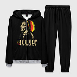Костюм мужской Bob Marley цвета 3D-меланж — фото 1