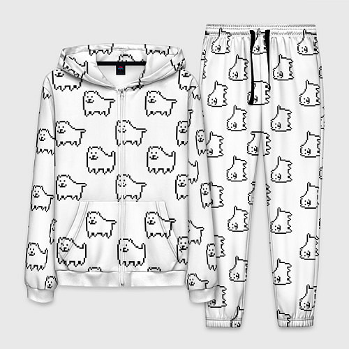 Мужской костюм Undertale Annoying dog white / 3D-Белый – фото 1