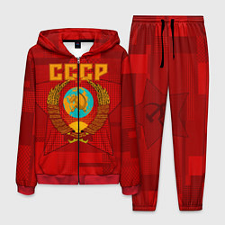 Костюм мужской СССР цвета 3D-красный — фото 1