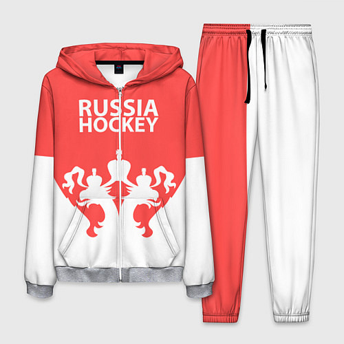 Мужской костюм Russia Hockey / 3D-Меланж – фото 1