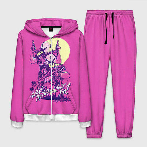 Мужской костюм What are you waiting for? / 3D-Белый – фото 1