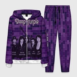 Костюм мужской Deep Purple, цвет: 3D-белый