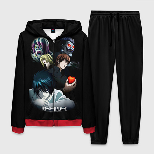 Мужской костюм Тетрадь смерти 1 / 3D-Красный – фото 1