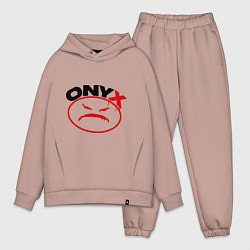 Мужской костюм оверсайз Onyx, цвет: пыльно-розовый