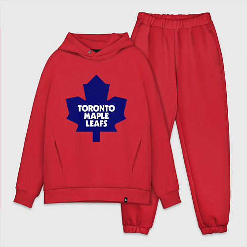 Мужской костюм оверсайз Toronto Maple Leafs / Красный – фото 1