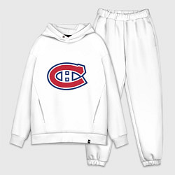 Мужской костюм оверсайз Montreal Canadiens цвета белый — фото 1