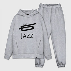 Мужской костюм оверсайз Jazz, цвет: меланж