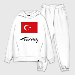 Мужской костюм оверсайз Turkey, цвет: белый