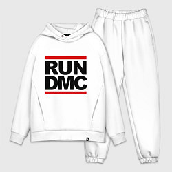 Мужской костюм оверсайз Run DMC, цвет: белый