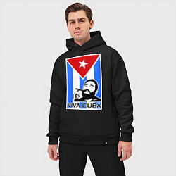 Мужской костюм оверсайз Fidel: Viva, Cuba!, цвет: черный — фото 2