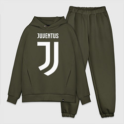 Мужской костюм оверсайз FC Juventus, цвет: хаки