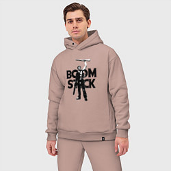 Мужской костюм оверсайз Evil Dead: Boom Stack, цвет: пыльно-розовый — фото 2