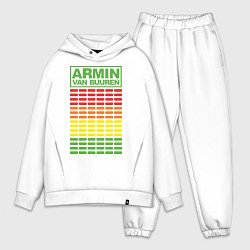 Мужской костюм оверсайз Armin van Buuren: EQ, цвет: белый