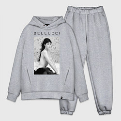 Мужской костюм оверсайз Monica Bellucci: Romantic, цвет: меланж