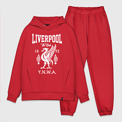 Мужской костюм оверсайз Liverpool YNWA цвета красный — фото 1