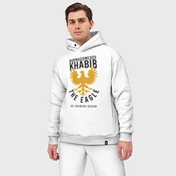 Мужской костюм оверсайз Khabib: The Eagle, цвет: белый — фото 2