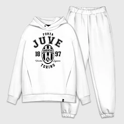 Мужской костюм оверсайз Forza Juve 1897: Torino, цвет: белый