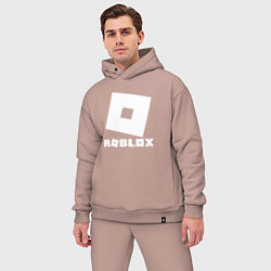 Мужской костюм оверсайз ROBLOX, цвет: пыльно-розовый — фото 2