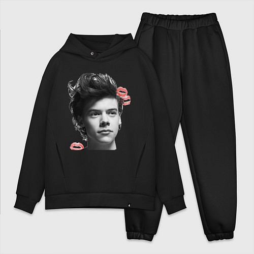 Мужской костюм оверсайз Harry Styles / Черный – фото 1