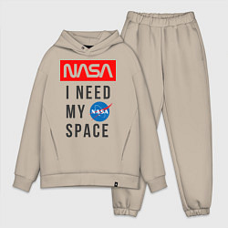 Мужской костюм оверсайз Nasa i need my space