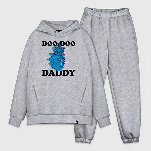 Мужской костюм оверсайз DOO DOO DADDY / Меланж – фото 1