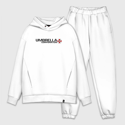 Мужской костюм оверсайз UMBRELLA CORP / Белый – фото 1