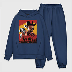 Мужской костюм оверсайз Red dead redemption 2, цвет: тёмно-синий