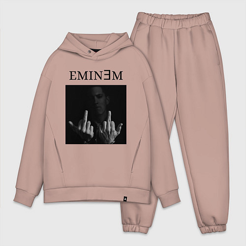 Мужской костюм оверсайз EMIN?M / Пыльно-розовый – фото 1