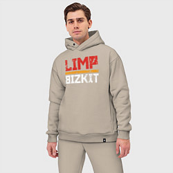 Мужской костюм оверсайз LIMP BIZKIT, цвет: миндальный — фото 2