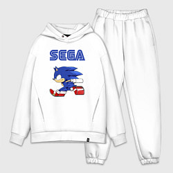 Мужской костюм оверсайз SEGA, цвет: белый