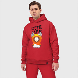 Мужской костюм оверсайз South Park Кенни, цвет: красный — фото 2