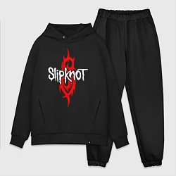 Мужской костюм оверсайз SLIPKNOT, цвет: черный