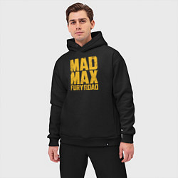 Мужской костюм оверсайз Mad Max, цвет: черный — фото 2