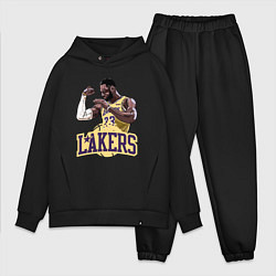 Мужской костюм оверсайз LeBron - Lakers, цвет: черный
