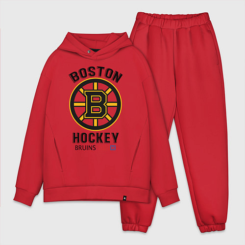 Мужской костюм оверсайз BOSTON BRUINS NHL / Красный – фото 1